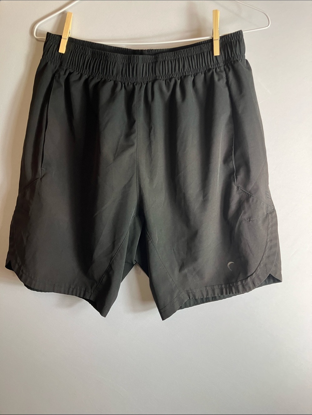 ZYIA Women Black Athletic Training Shorts